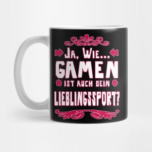 Gaming Zocken e Sport Mädchen video spiele Mug